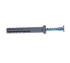 Дюбель+шуруп 6х40 SM-L 200 шт DAXMER с окошком