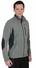 Куртка флисовая Актив, цвет серый, размер 48-50/182-188