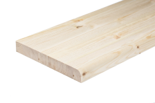 Доска подоконная 28х1600х300 мм (ХВОЯ)