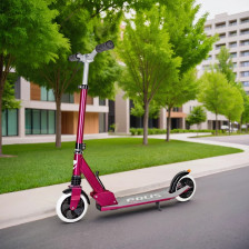 Самокат детский NOVATRACK POLIS PRO'30, 160 мм, розовый