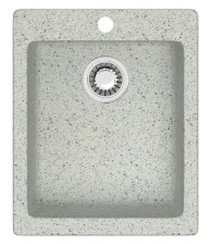 Мойка 500х425 искусственный камень светло-серый 8/Q10