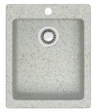 Мойка 500х425 искусственный камень светло-серый 8/Q10