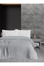 Покрывало вафельное VAROL Размер: 220х240, Цвет: Серый