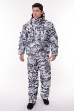 Костюм утеплённый ONERUS ПАТРИОТ -45С Алова, белый, размер 52-54/182-188