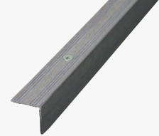 Порог АЛ-119 угол 0,9 м дуб серый 19х19 мм