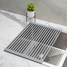 Сушка складная 30,5х43 см серая РМС