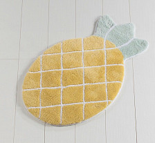 Коврик для ванных комнат  CASTAFIORE AKRYL PRO_FORMA из 1 шт 60х100см PINEAPPLE (желтый) 1/30
