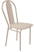 Стул нескладной "Ника 3" до 120кг, 39,5х40х46см слон кост/беж СТ3-1/СК Nika