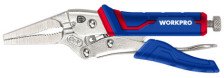 Клещи зажимные 230мм с удлиненным захватом WORKPRO WP231076