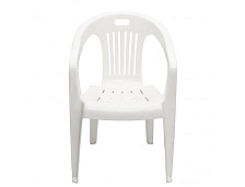 Кресло пластмассовое белое Комфорт-1 Стандарт