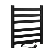 Полотенцесушитель BRIMIX электрический 600х500х100мм черный 160W, алюминий 08071В