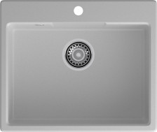 Мойка 580х490 искусственный камень серый GF-UR-658