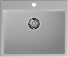 Мойка 580х490 искусственный камень серый GF-UR-658