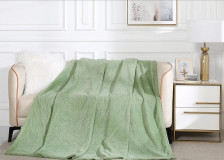 Плед велсофт в атласной ленте Coletta 150х200 CL HOME 004-COL/LA