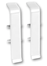 Соединитель Идеал Деконика белый 70 мм