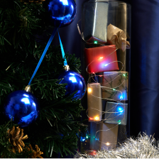 Гирлянда линейная Роса,  50LED мультиколор, 5м, IP20 USB, прозрачный шнур, CL575