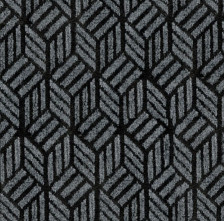 Коврик влаговпитывающий 50х80 SHAHINTEX Жаккард TПР графит 01