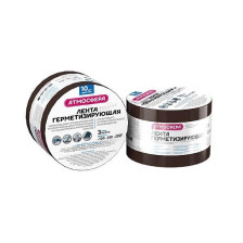 Лента герметизирующая бутил-каучуковая АТМОСФЕРА  коричневый 0,1х3м