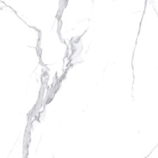 Керамогранит (60х60) Calacatta Splendid Silver белый полированный (CeraDim, Индия)