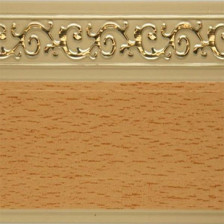 Карниз Флора-1 3,0м бук (2)