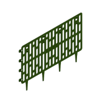 Защита деревьев пластик ЗСД-01.20(25).37-ПП черная 828116-Ч (10шт)