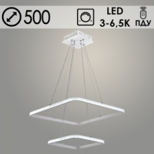 Светильник DK06316/2 PR WT бел 104W led 3000-6500K