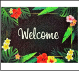 Коврик пористый Dabar 60х90см дизайн 091