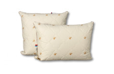 Подушка АльВиТек верблюжья шерсть/тик х/б Сахара ПВШП 48х68