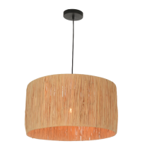 Люстра SR NLP007 Black+Natural D500 H280 Е27 40W 2.5кг