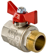 Кран шаровый для воды 1/2" г/ш бабочка VALTEC VT.218
