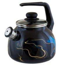 Чайник эмалированный 3,0 л свисток Вечерний мираж Appetite 4с209я