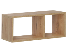 Полка №8 "Двойной куб" Дуб Крафт золотой