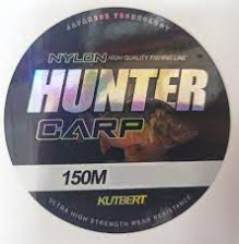 Леска KUTBERT Hunter CARP 150м 0,35мм, 11,60кг, цвет чёрный 83832