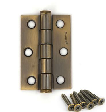 Петля Avers 60х40х1,75-AB бронза 