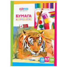 Папка для рисования А3 10 л ArtSpace 120 г/м