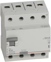 УЗО RX3 4р 63А 30мА Legrand 402064