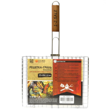 Решетка-гриль плоская 31х24х1,5см 1-2 SALE хромированная сталь 795374