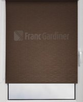 Штора мини рулонные 70х160 шоколад Shantung ФГР