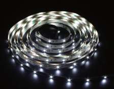 Лента светодиодная 12V 120LED 9,6W/m 2835 6500К IP20 холодная белая (интерьерная) FERON LS612