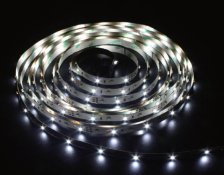 Лента светодиодная 12V 120LED 9,6W/m 2835 6500К IP20 холодная белая (интерьерная) FERON LS612