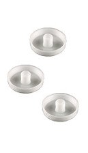 Заглушка для рамного дюбеля белая №3