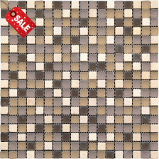 Мозаика микс(298х298) PST-027-15 / Mix Glass&Stone (Natural Mosaic, Китай)