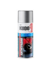 Антигравий аэрозоль черный 520мл KUDO