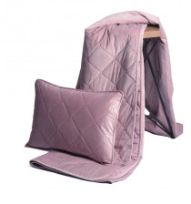 Покрывало микрофибра Парадиз розовый 200х220 2 наволочки 50х70 Бел-Поль