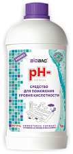 Средство для понижения уровня кислотности PH-минус 1л BioBac BP-PHL