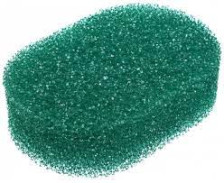 Мочалка порлон с массажным слоем 32606