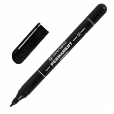 Маркер перманентный нестираемый 1 мм Centropen 2846 тонкий черный