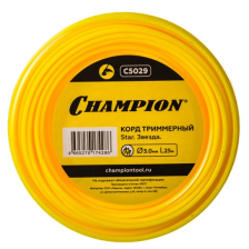 Леска CHAMPION 3,0 мм х 25 м звезда C5029