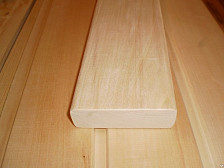 Планка для полока осина (25х85мм) сорт АА 2,4м 