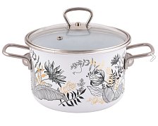 Кастрюля эмалированная 5,5 л цил Botany 1SD225S